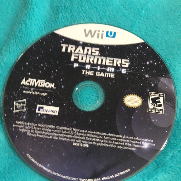 Nintendo Other - Transformers Prime Wii U